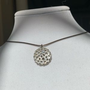 Disco Ball Necklace